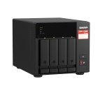 QNAP TS-473A NAS Tower Ryzen Embedded V1500B 8 Go DDR4 0 To QNAP Turbo System Noir