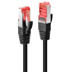 Cable de red Negro 3 m Cat6 S/FTP (S-STP) Lindy 47780