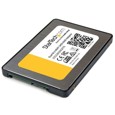 StarTech.com Adaptador Doble M.2 NGFF a SATA con RAID