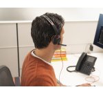 HP Poly Micro-casque monaural USB-C Poly Blackwire 5210 + prise 3,5 mm + adaptateur USB-C/A (lot)