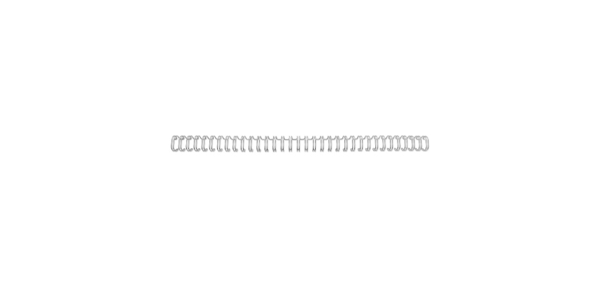 GBC Wire spines 3:1 NO8 12.5mm A4