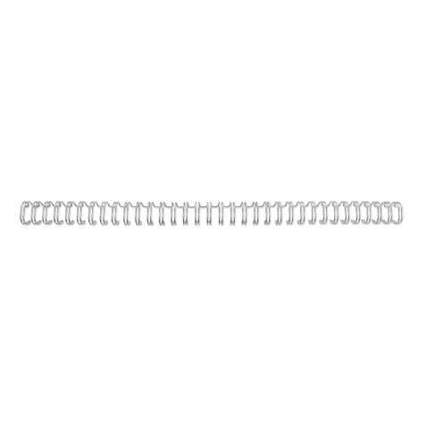 GBC Spirali metalliche WireBind argento 8 mm (100)