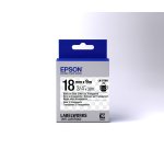 Epson Cinta transparente - LK-5TBN negra transparente/transparente 18/9