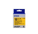 Epson Cinta adhesiva resistente - LK-5YBW cinta adhesiva resistente negra/amarilla 18/9