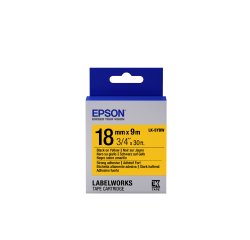 Epson Cinta adhesiva resistente - LK-5YBW cinta adhesiva resistente negra/amarilla 18/9