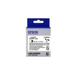 Epson LK-6WBA14 - Thermorétrécissant (HST) - Noir sur Blanc - Diam. 14mmx2.5m