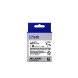 Epson LK-6WBA14 - Thermorétrécissant (HST) - Noir sur Blanc - Diam. 14mmx2.5m