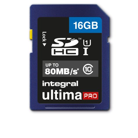 Integral INSDH16G10-80U1 mémoire flash 16 Go SD UHS-I