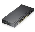 Zyxel GS1100-10HP switch No administrado Gigabit Ethernet (10/100/1000) Energía sobre Ethernet (PoE) 1U Negro