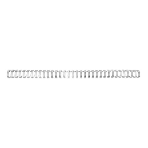 GBC Spirali metalliche WireBind argento 95 mm (100)