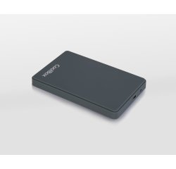 CoolBox SlimColor 2543 Carcasa de disco duro/SSD Gris 2.5"