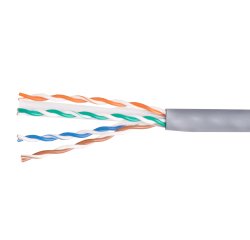 Equip 40146807 cable de red Gris 305 m Cat6 U/UTP (UTP)