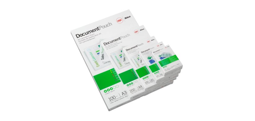 GBC Lamination Pouch 65x95mm 250 Micron