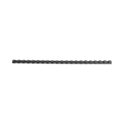 GBC CombBind Binding Combs 8mm Black (100)