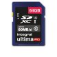 Integral INSDX64G10-80U1 mémoire flash 64 Go SD UHS-I