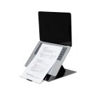 R-Go Tools Support pour tablette et ordinateur portable R-Go Riser Duo, adapté pour écran de 10 à 22 pouces, noir