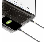 StarTech.com 4m USB-C Laadkabel, Charge & Sync, 240W (5A) PD EPR, USB 2.0, Laptop Type C Laadkabel, USB-IF Gecertificeerd, TPE Mantel - Zwarte USB-C Oplaadkabel