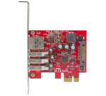 StarTech.com Carte PCI Express à 3 ports USB 3.0 (5Gbps) et 1 port Gigabit Ethernet avec UASP