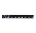 LevelOne KVM-3208 switch per keyboard-video-mouse (kvm) Montaggio rack Nero