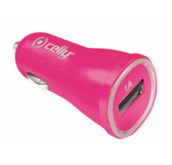Celly CCUSBPK mobile device charger Universal Pink Cigar lighter Auto