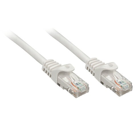 Cable de red Gris RJ-45/RJ-45 Cat6 10m  U/UTP (UTP) Lindy