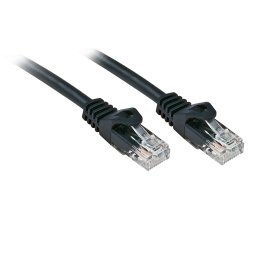 Lindy Rj45/Rj45 Cat6 1m câble de réseau Noir U/UTP (UTP)