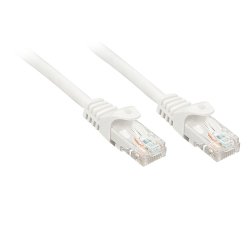 Lindy Rj45/Rj45 Cat6 2m cable de red Blanco U/UTP (UTP)