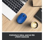 Logitech M171 mouse wireless (blu)