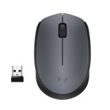 Logitech M170 Grey-K souris Bureau Ambidextre RF sans fil Optique 1000 DPI