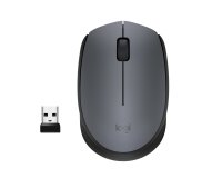Logitech M170 Grey-K souris Bureau Ambidextre RF sans fil Optique 1000 DPI