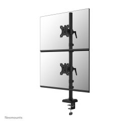 Neomounts DS60-600BL2V Brazo de monitor doble 10-32"