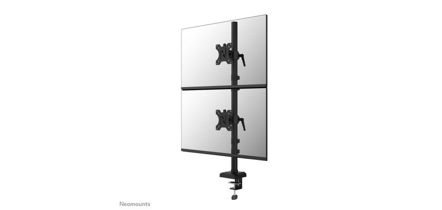 Neomounts DS60-600BL2V Brazo de monitor doble 10-32"