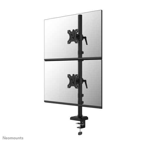 Neomounts DS60-600BL2V Brazo de monitor doble 10-32"