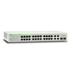 Allied Telesis AT-FS750/28-50 Gestionado Fast Ethernet (10/100) 1U Gris