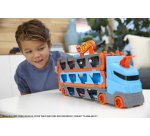 Hot Wheels City Speedway Hauler Carrier with 3 Toy Cars