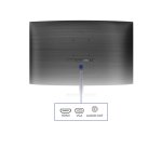 Philips E Line 241E1SCA/00 écran plat de PC 59,9 cm (23.6") 1920 x 1080 pixels Full HD LCD Noir