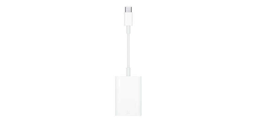 Apple MW653ZM/A USB 2.0 Typ-C Speicherkartenleser Weiß