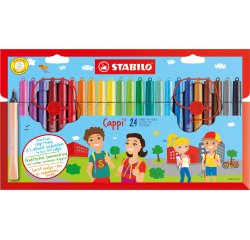 STABILO Cappi felt pen Medium Multicolour 24 pc(s)