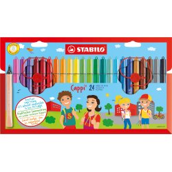 STABILO Cappi felt pen Medium Multicolour 24 pc(s)