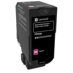 Lexmark 74C2HM0 cartucho de tóner 1 pieza(s) Original Magenta