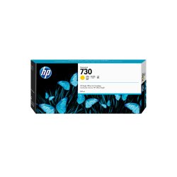 HP Cartouche d’encre 730 DesignJet jaune, 300 ml