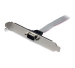 Adaptador de 40cm de Header Bracket Serie DB9 RS232 a IDC 10 Pines para Placa Base - Cabezal Serial