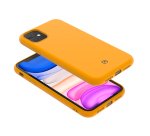 Celly LEAF custodia per cellulare 15,5 cm (6.1") Cover Giallo