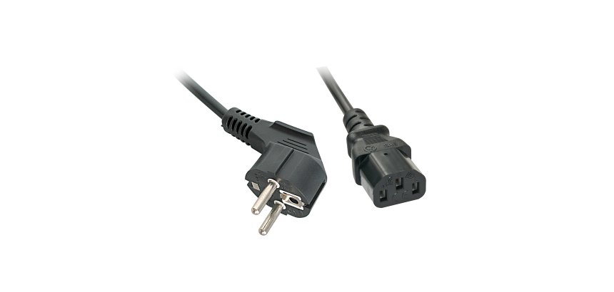 Lindy Câble secteur Schuko vers C13, 2m