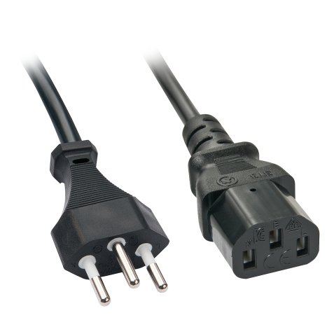 Lindy câble électrique Coupleur C13 - noir