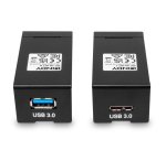 Lindy 42707 extensor audio/video Transmisor y receptor de señales AV Negro