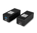 Lindy 42707 extensor audio/video Transmisor y receptor de señales AV Negro