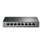 TP-Link TL-SG108PE Géré L2 Gigabit Ethernet (10/100/1000) Connexion Ethernet, supportant l'alimentation via ce port (PoE) Noir