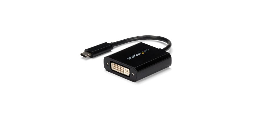 StarTech.com Adaptateur vidéo USB Type-C vers DVI - M/F - Noir