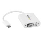 StarTech.com Adaptateur vidéo USB Type-C vers DVI - M/F - Blanc